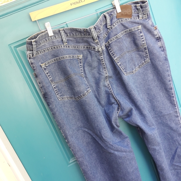 Vintage Lee Jeans Mens Big and Tall Rare Size Large Blue Jean Denim Pants 48x30 - Picture 1 of 12